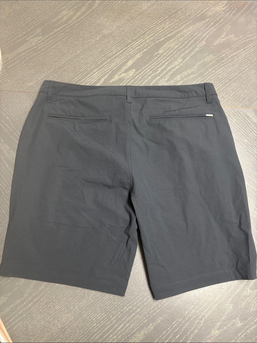 Vuori Men's Charcoal Flat-Front Performance Shorts